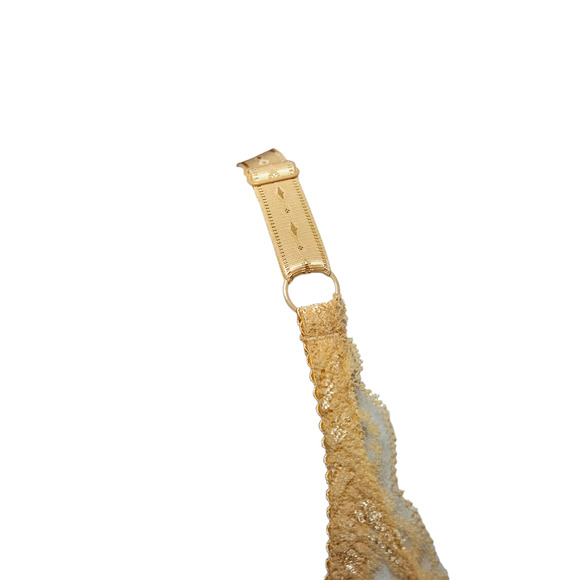 Womens Deep V-neck Full Lace Push up Bra Nude Size XS - Picture 8 of 8